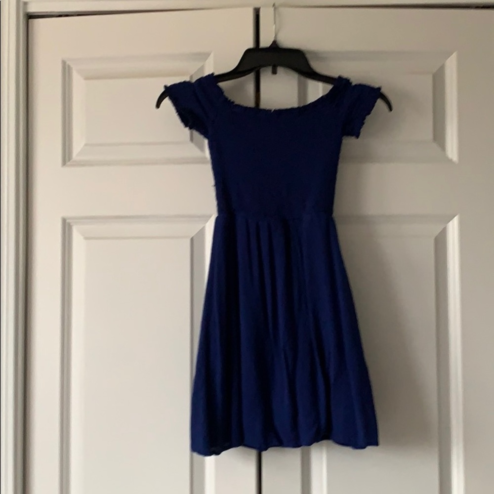 off the shoulder dress